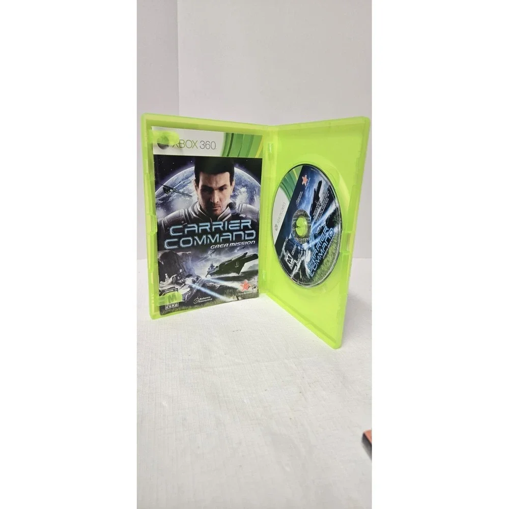 Carrier Command: Gaea Mission (Microsoft Xbox 360, 2012) Pre-Owned Good Cond.‎